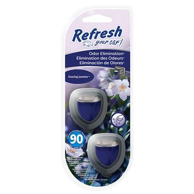 Refresh Mini Membrane Air Freshener 2 Pack - Evening Jasmine