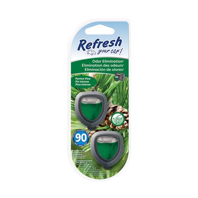 Refresh Mini Membrane Air Freshener 2 Pack - Perfect Pine