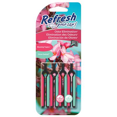 Refresh Auto Vent Stick Air Freshener - Bloom Tropics/Citrus Cocktail