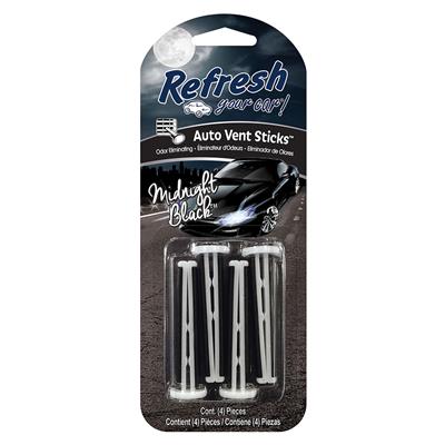 Refresh Auto Vent Stick Air Freshener - Midnight Black