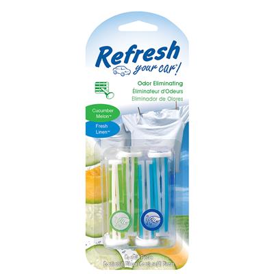 Refresh Dual Auto Vent Stick Air Freshener - Melon/Linen