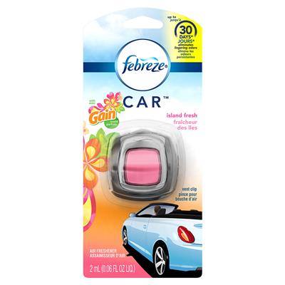 Febreze Car Vent Air Freshener - Gain Island Fresh