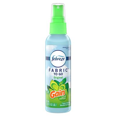 Febreze Fabric Air Freshener Travel Spray 2.8 Ounce - Gain Original