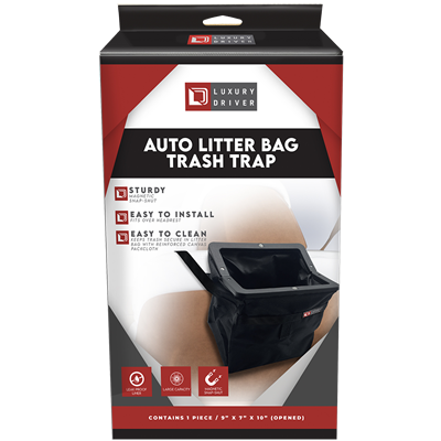 Luxury Driver Auto Litter Bag