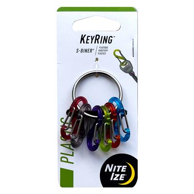 Nite Ize KeyRing Mini S Biner 6 Pack