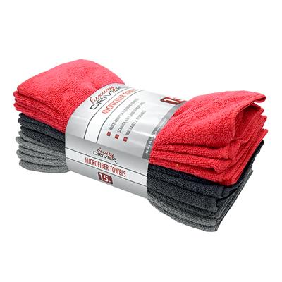 Luxury Driver Micro Fiber Towel 12x16- 15 pack