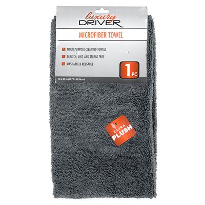 Luxury Driver Micro Fiber Towel 18x24 Large Single