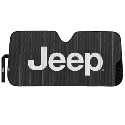 Jeep Black Matte Accordion Shade