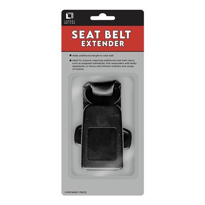 Luxury Driver Seatbelt Extender - Black