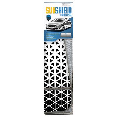 Luxury Driver Sun Shield Classic Black & White Vibes -Universal