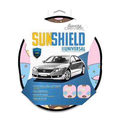 Luxury Driver Donuts Universal Sun Shield Classic Twist