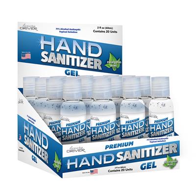 Hand Sanitizer 2 Ounce - 20 Piece Display