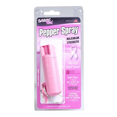 Pepper Spray 10% Pink With Quick Release Key Ring