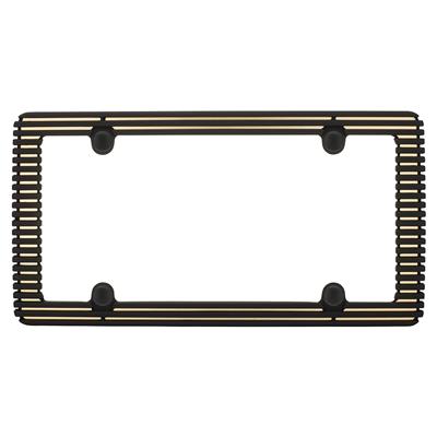 Billet Gold License Plate Frame