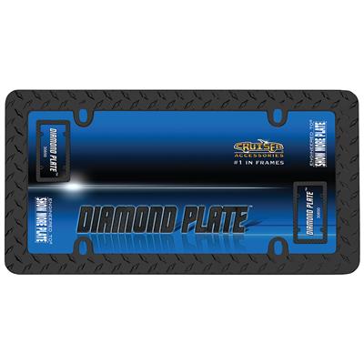 Black Diamond License Plate Frame