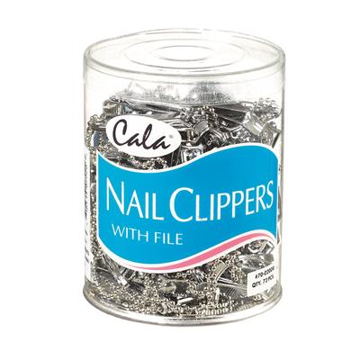 Finger Nail Clipper Keychain Display - 72 Piece