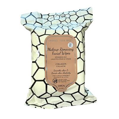 Makeup Removing Wipes 24 Piece Display - Animal Print