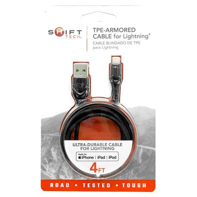 Shift Tech Lightning King Kong Cable Gray/Black 4ft