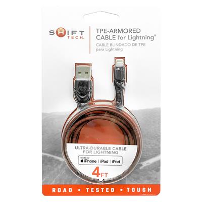 Shift Tech Lightning King Kong Cable Black/Red 4ft