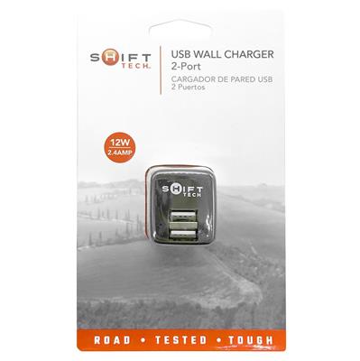 Shift Tech Dual Port Wall Charger