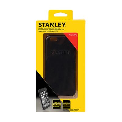 Stanley Black Leather Case - iPhone 6/6S