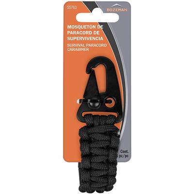 Bozeman Survival Paracord Carabiner