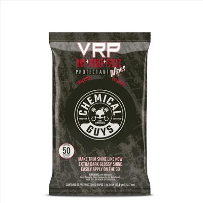 Chemical Guys Vinyl, Rubber, Plastic Protectant Wipes