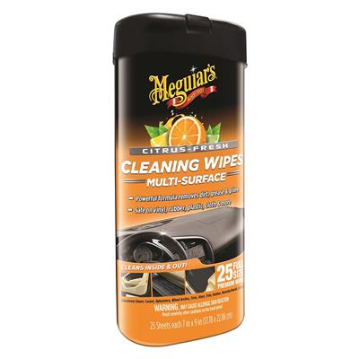 Meguiars Citrus Fresh Cleaning Wipes