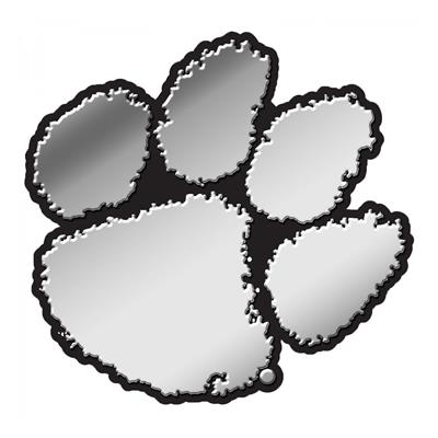 Chrome Auto Emblem - Clemson