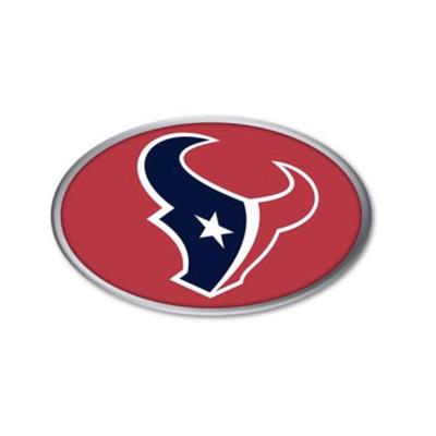 Chrome Auto Emblem - Houston Texans