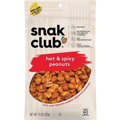 Snak Club Hot & Spicy Peanuts