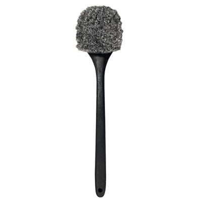 18 Inch Long Handle Soft Bristle Wash Brush - Grey