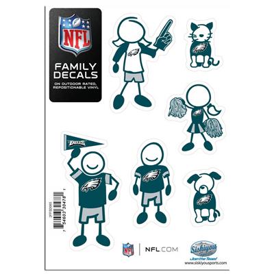 Family Car Decals - Philadelphia Eagles