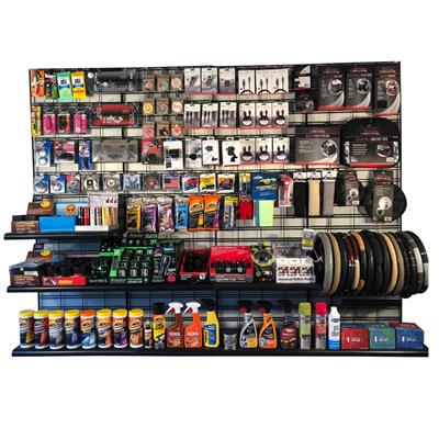 Car Accessories Program A, 8 Foot Full Planogram of Products