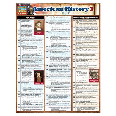 Quick Study-American History 1- 5 Pack