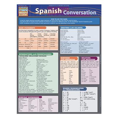 Quick Study-Spanish Conversation - 5 Pack