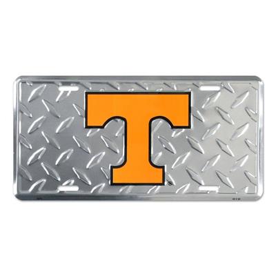 License Tag - University Tennessee Volunteers - Diamond Cut