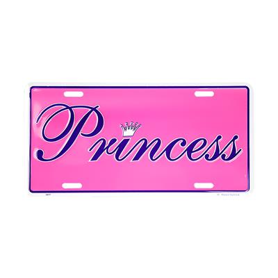License Tag - Princess