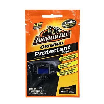 Armor All Protectant Wipes 2 Pack - 100 Case