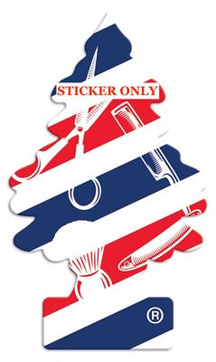 Little Tree Decal Fresh Shave - Sticker Only