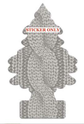Little Tree Decal Cable Knit - Sticker Only