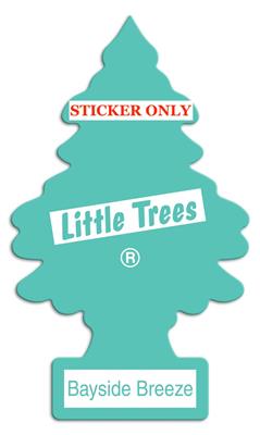 Little Tree Decal Bayside Breeze - Sticker Only