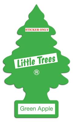 Little Tree Decal Green Apple - Sticker Only
