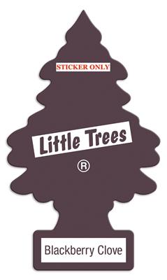 Little Tree Decal Blackberry Clove - Sticker Only
