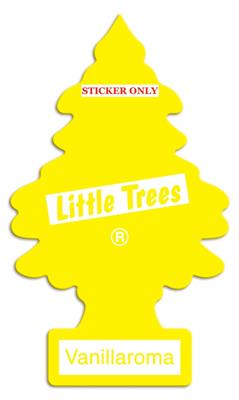 Little Tree Decal Vanilla - Sticker Only