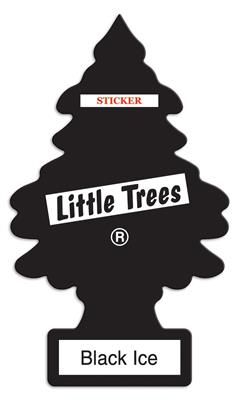 Little Tree Decal Black Ice - Sticker Only