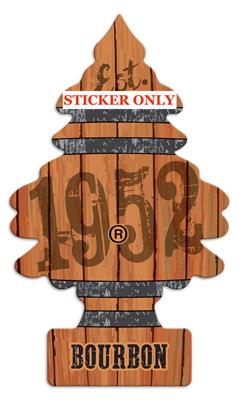 Little Tree Decal Bourbon - Sticker Only