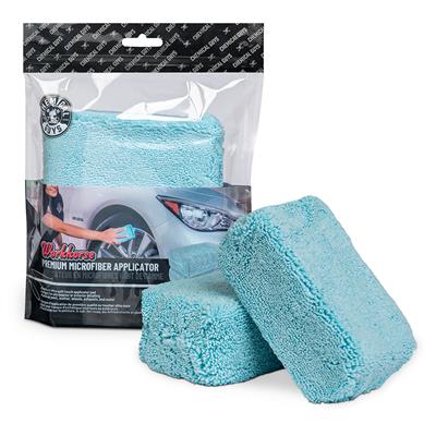 Chemical Guys Premium Grade Microfiber Applicators - Blue