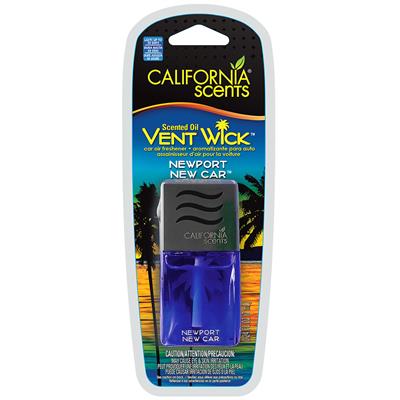 California Scents Oil Wick Newport New Car