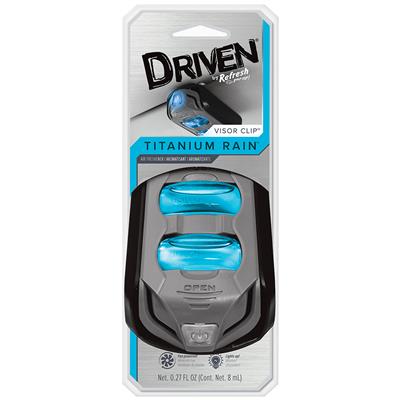 Driven Visor Clip - Titanium Rain